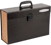 Fellowes R-Kive Handifile 9351501 - Maletín organizador expandible (21 secciones, 380 x 120 x 245 mm), color negro