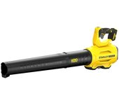 Stanley Fatmax, SFMCBL7B, soplador inalámbrico 18V, limpieza eficiente de jardines y exteriores, alto caudal de aire, sin batería ni cargador, negro con amarillo