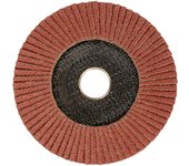 Disco de láminas Irwin Ø 125 mm, para amoladora angular, lijado en seco de madera tratada y metal, tamaño de grano 40, acabado grueso, pack de 1 pieza, ideal para lijado rápido.