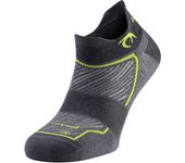 Calcetines de pista Lurbel Race Two - L (42-44), Gris Marengo / Pistacho
