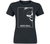 Camiseta de Annabelle - Nice Doll Girly - M XXL - para Mujer - Negro