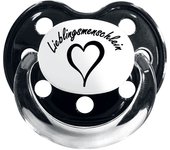 Chupete Bebé Fun de Metal Kids - Lieblingsmenschlein - para Negro