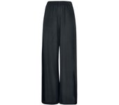 Pantalones de tela de Urban Classics - Ladies’ wide-leg viscose - XS 4XL - para Mujer - Negro