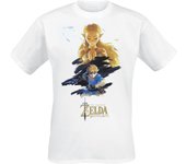 Camiseta gaming de The Legend Of Zelda - Póster - S XXL - para Hombre - Blanco
