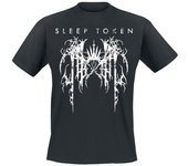 Camiseta de Sleep Token - Grunge Logo - S 4XL - para Hombre - Negro