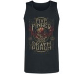 Top tirante ancho de Five Finger Death Punch - 100 Proof - S XXL - para Hombre - Negro