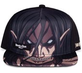Gorra Anime de Attack On Titan - Eren Jaeger - para Negro