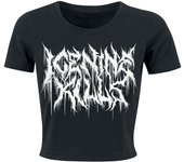 Camiseta de Ice Nine Kills - Logo - S XXL - para Mujer - Negro