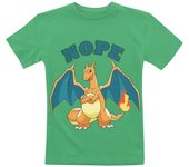 Camiseta gaming de Pokémon - Kids - Charizard - Nope - 116 164 - para niñas & niños - Verde