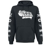 Sudadera con capucha de Linkin Park - Spray Icons - M XL - para Hombre - Negro
