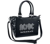 Bolsa de Mano de AC/DC - Back in Black - para Mujer - negro/gris