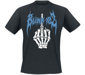 Camiseta de Blink-182 - Middle Finger - S XXL - para Hombre - Negro