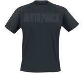 Camiseta de Five Finger Death Punch - Black On Black Knuckles V2 - S 4XL - para Hombre - Negro