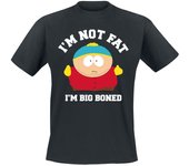 Camiseta de South Park - I'm Not Fat, I'm Big Boned! - M 4XL - para Hombre - Negro