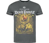 Camiseta de Five Finger Death Punch - War Is The Answer - S XXL - para Hombre - Gris