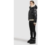 Chaqueta de Invierno de Khujo - Nessie - L XL - para Mujer - Negro