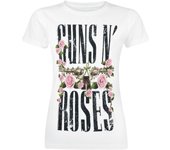 Camiseta de Guns N' Roses - Big Guns - S XXL - para Mujer - Blanco