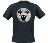 Camiseta de Looney Tunes - Taz - Full Moon - S 3XL - para Hombre - Negro