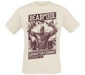 Camiseta Disney de Deadpool - 3 - Adamantium Katanas - S XXL - para Hombre - Crudo