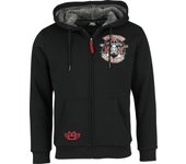 Capucha con cremallera de Five Finger Death Punch - EMP Signature Collection - M - para Hombre - negro/gris