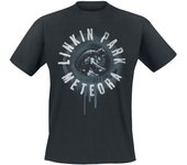 Camiseta de Linkin Park - Circle Spray Meteora - L XXL - para Hombre - Negro
