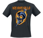 Camiseta de Ice Nine Kills - Fire Skull - S 3XL - para Hombre - Negro