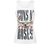 Top de Guns N' Roses - Big Guns - S XXL - para Mujer - Blanco