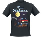 Camiseta de Foo Fighters - Van Tour - S 3XL - para Hombre - Negro