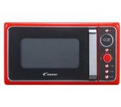 Candy Divo G20CR, Microondas con Grill, 20L, 1200W, 6 Niveles de Potencia, Digital, 9 Programas, Bloqueo Seguridad, Plato 24,5CM, Grill Rack, Express Cooking, Temporizador, App simply-Fi, Rojo