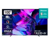 TELEVISION HISENSE 100 QLED 100U7KQ 4K UHD SMART TV BLACK
