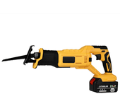 Sierra recíproca eléctrica inalámbrica 288VF con velocidad variable para cortar madera y metal con 0/1/2 baterías y 4 ho