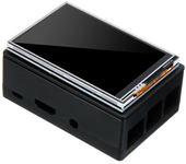 Monitor de visualización LCD táctil TFT de 3,5 pulgadas y 320x480 píxeles + estuche para Frambuesa Pi