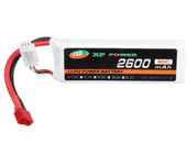 Batería Lipo XF POWER 7,4V 2600mAh 60C 2S con conector T para Wltoys 1/14 144001 RC Coche Piezas de actualización