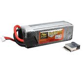Batería Lipo ZOP Power 11,1V 8000mAh 3S 40C con enchufe TRX y alarma de batería para Traxxas
