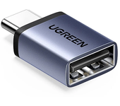 Adaptador convertidor UGreen US306 de tipo C macho a USB2.0 hembra OTG para iPhone,Xiaomi,Samsung,teléfono móvil,tableta