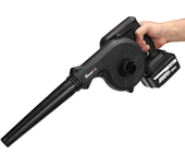 VIOLEWORKS Soplador de aire eléctrico 2 en 1 de 1500W 20000rpm Aspiradora Sopladora de Mano