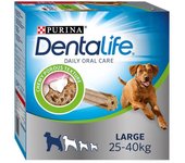 108 barritas Dentalife Snacks Dentales para perros de raza grande ¡Pack ahorro!