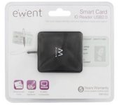 LECTOR DE TARJETAS CHIP DNIE EWENT USB BLACK