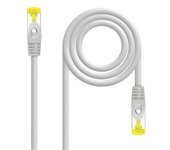 Nanocable Cable de red latiguillo RJ45 LSZH Cat.6A SFTP AWG26, Gris, 3.0 m