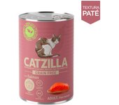 24 latas x 400 g Catzilla Adult Grain Free Salmón en Paté lata para gatos ¡Pack Ahorro!