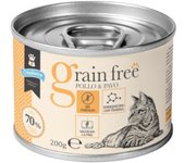 24 latas x 200 g Criadores Adulto Grain Free Pollo y Pavo lata para gatos ¡Pack ahorro!