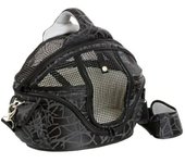 Flamingo Shopper Deluxe Bolso transportín Negro para animales pequeños