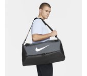Nike Brasilia 9.5 Duffle Unisex Bolsa/ Monchilas - Gris - Talla: One Size - Poli (poliéster) - Foot Locker