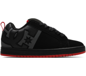 DC Shoes Court Graffik Hombre Zapatillas - Negro - Talla: 39 - Ante - Foot Locker