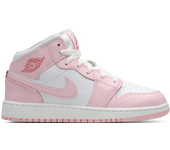 Jordan Aj1 Mid Unisex Zapatillas - Rosa - Talla: 36 - Piel - Foot Locker
