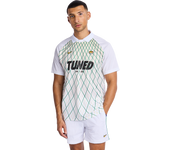 Nike Tuned Hombre Camisetas - Blanco - Talla: XL - Poly Jersey - Foot Locker