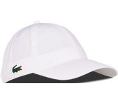 Lacoste Lightweight Cap Unisex Gorras - Blanco - Talla: 39 - 42 - Cotone - Foot Locker