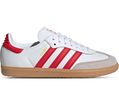 Adidas Samba Unisex Zapatillas - Blanco - Talla: 38 - Piel - Foot Locker