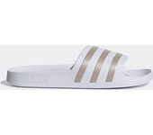 Adidas adilette Mujer Sandalias y Flip-Flops - Blanco - Talla: 36 2/3 - Malla/sintético - Foot Locker