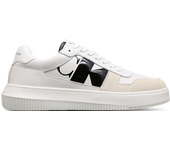 Calvin Klein Chunky Cupsole Mono Hombre Zapatillas - Blanco - Talla: 45 - Cuero - Foot Locker